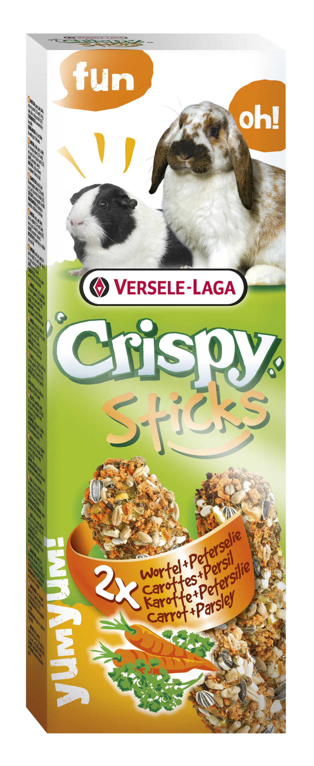 Crispy Sticks Karotte und Petersilie, 2x55g