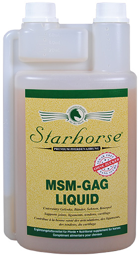Starhorse MSM Gag Liquid, 1000ml