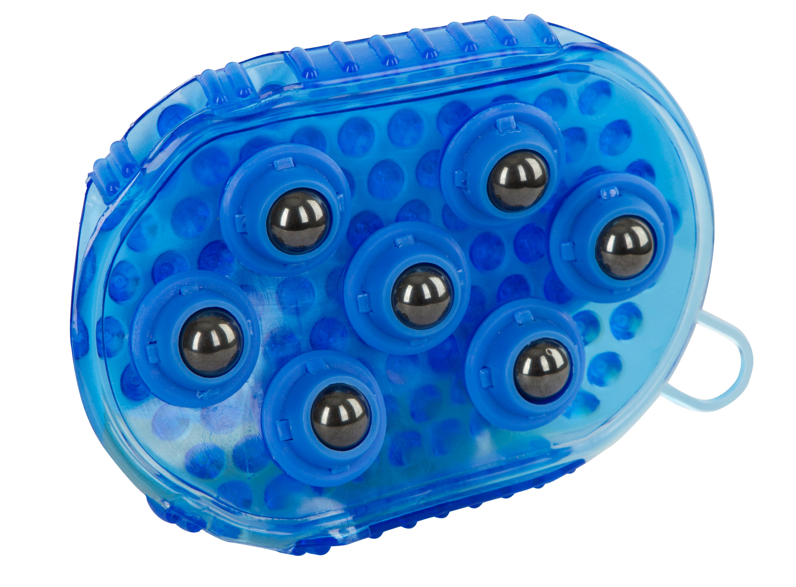 Magnet-Massagestriegel royalblau