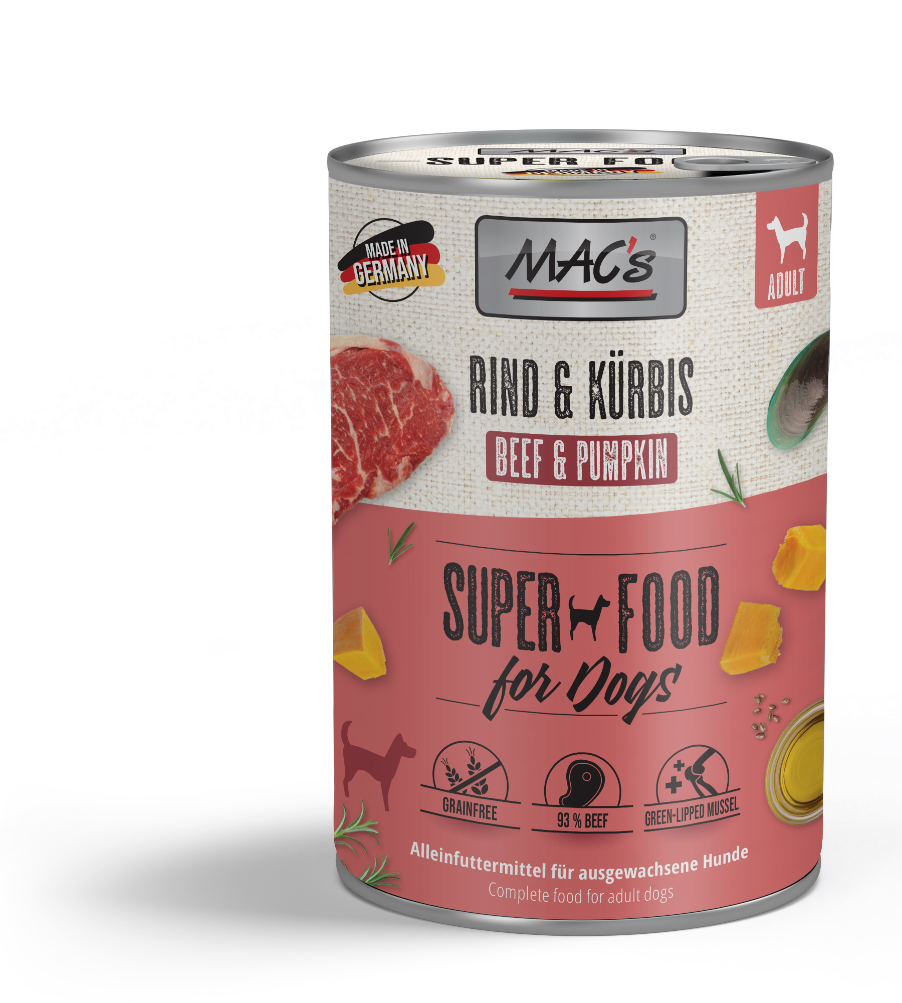 MAC´s Rind & Kürbis, 400g