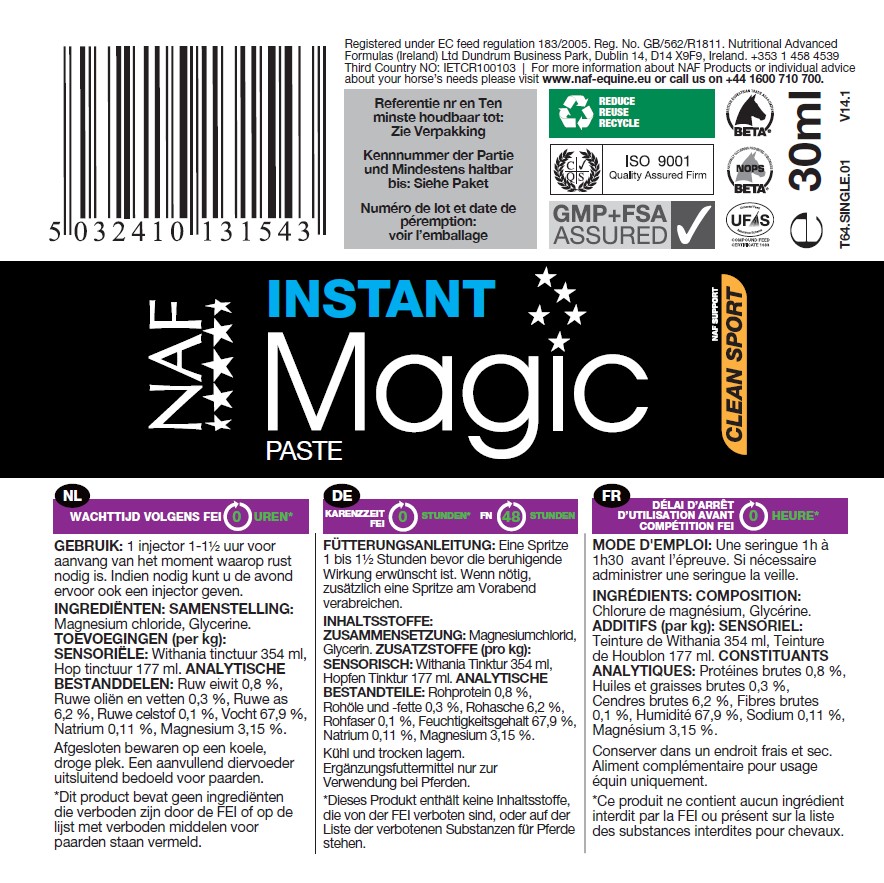 NAF Instant Magic, 3*30ml