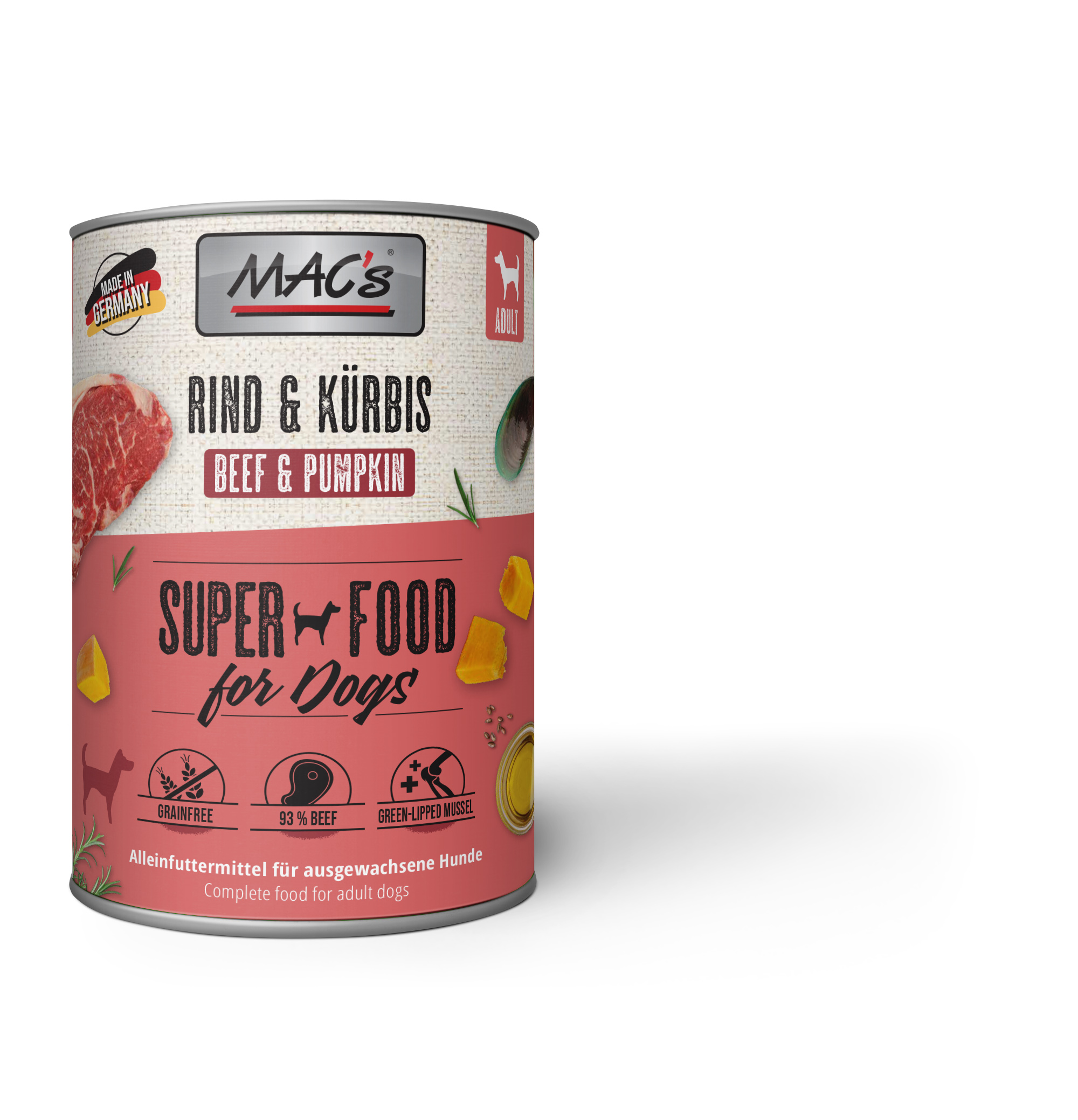 MAC´s Rind & Kürbis, 400g