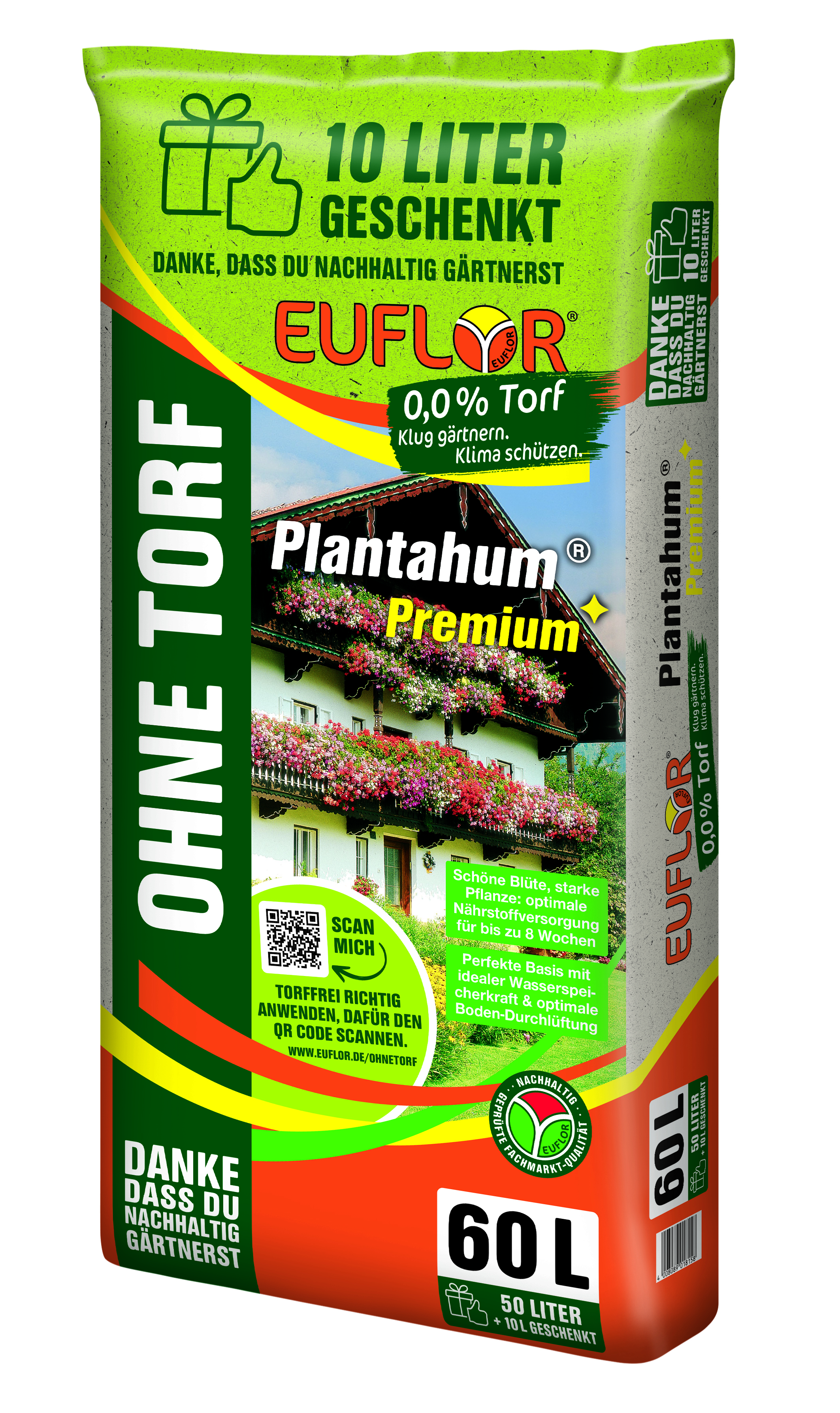 Plantahum ohne Torf, 60L