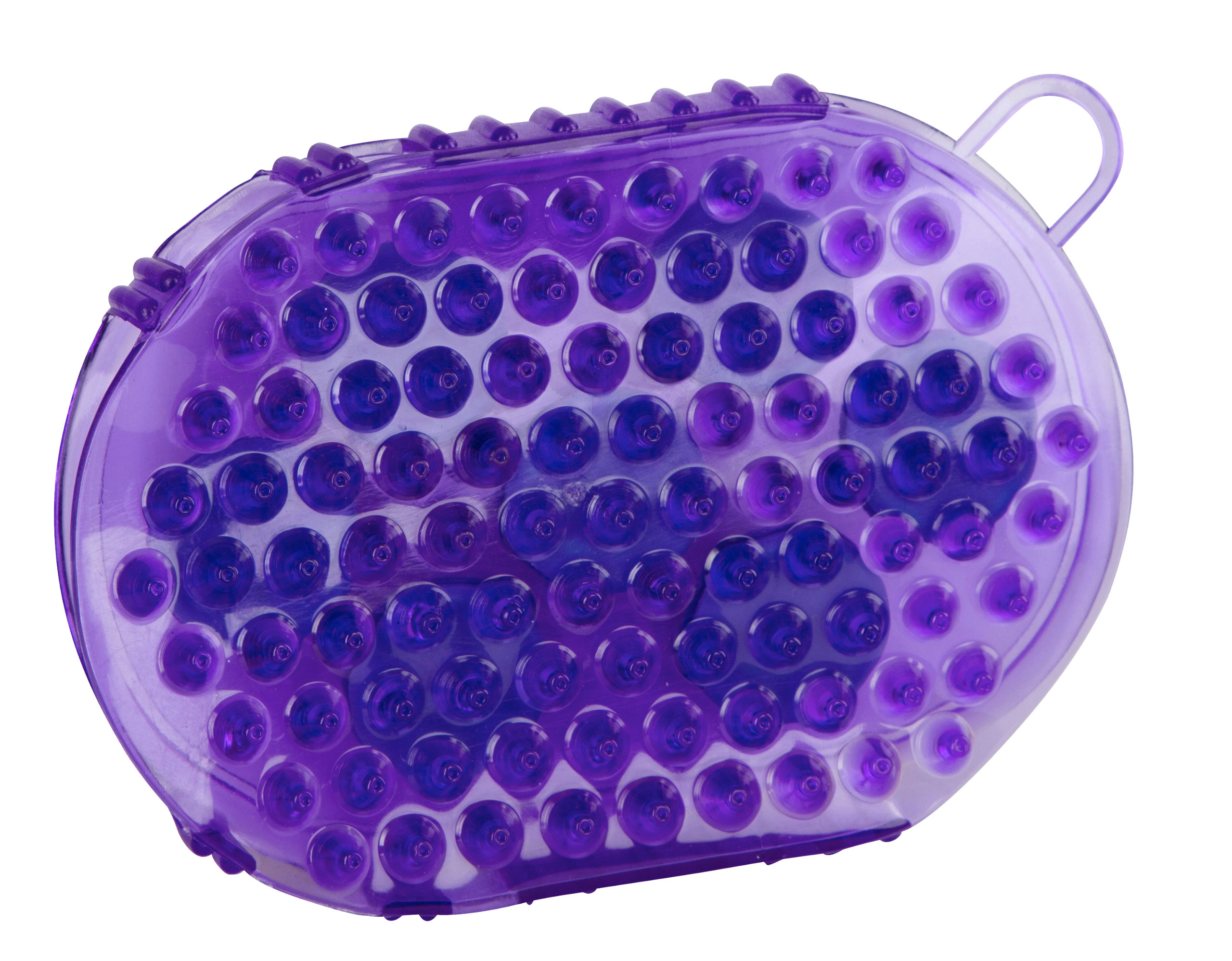 Magnet- Massagestriegel lila