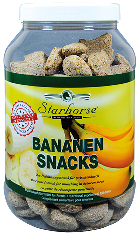 Starhorse Bananen Snacks, 800g