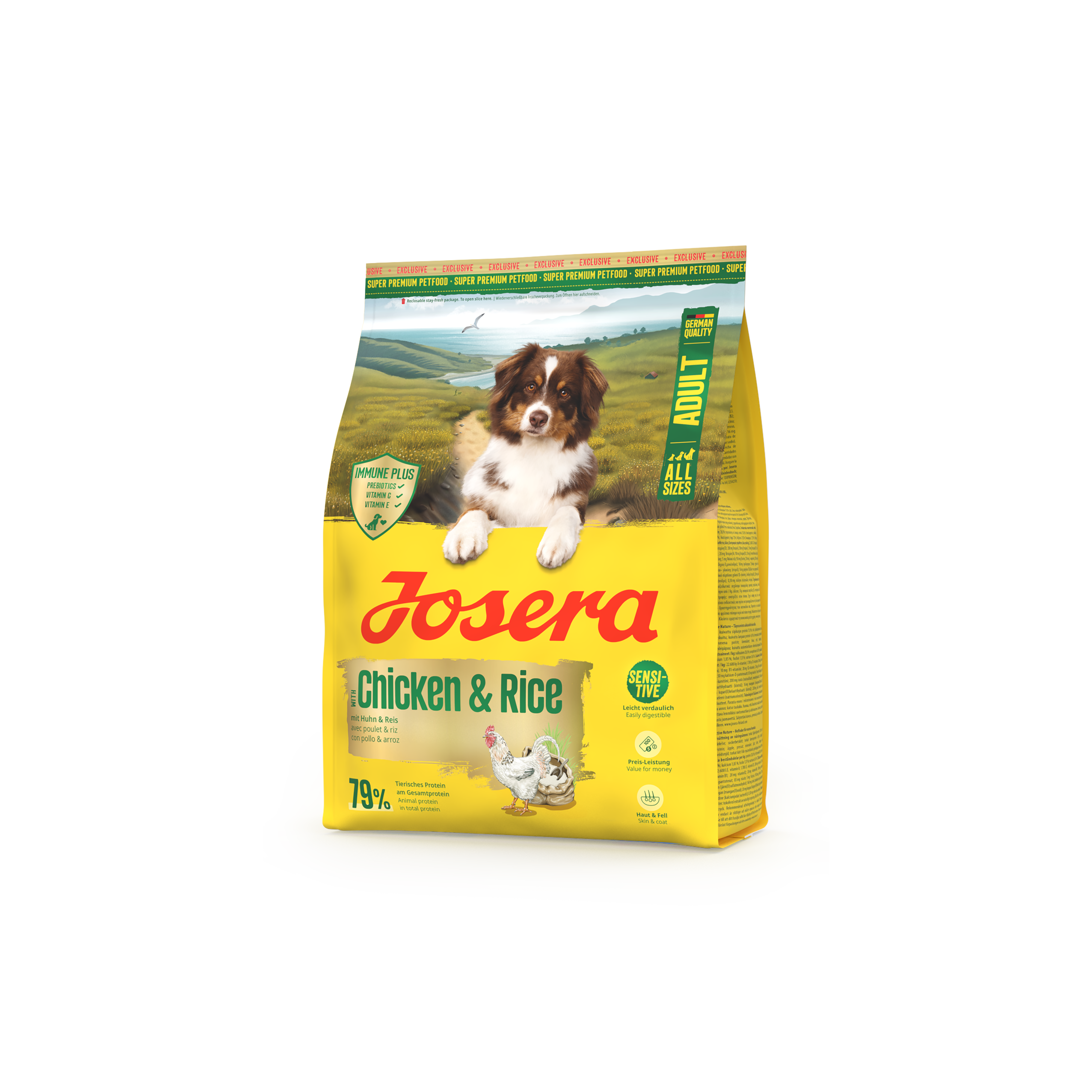 Josera Chicken & Rice (vorher Geflügelmenü), 900g