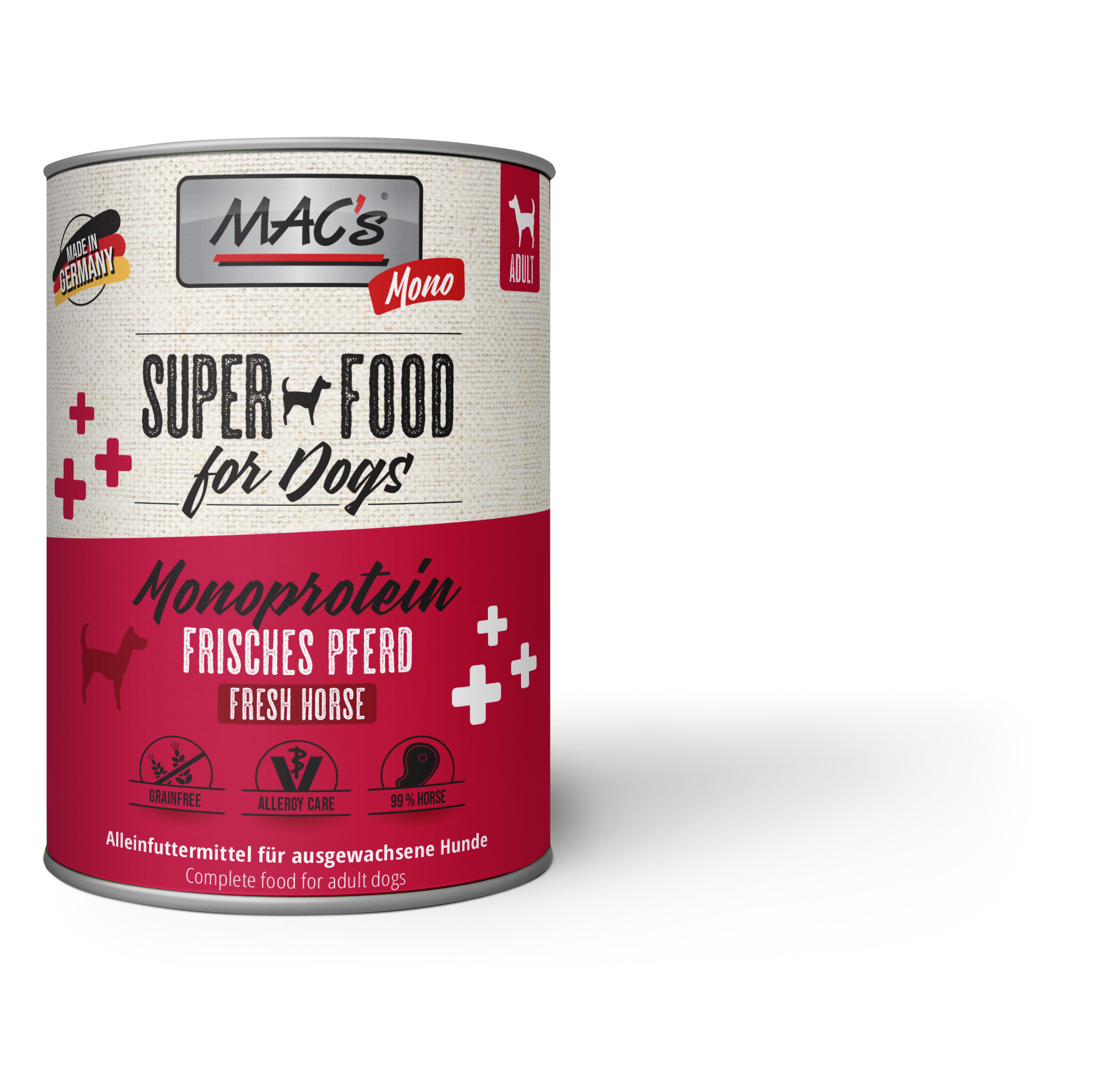 MAC´s Pferd pur, 800g