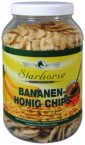 Starhorse Bananen Honig Chips, 850g